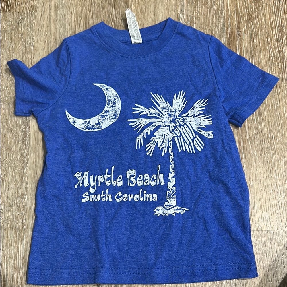 NWOT Myrtle beach South Carolina kids 3 unisex shirt